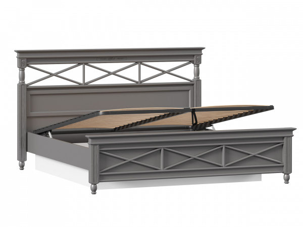 Амели Кровать 1800 с подъёмным механизмом (Оникс Серый)